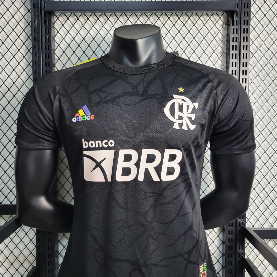 23-24 Flamengo Black Co branded Special Edition player version1684405979000 8