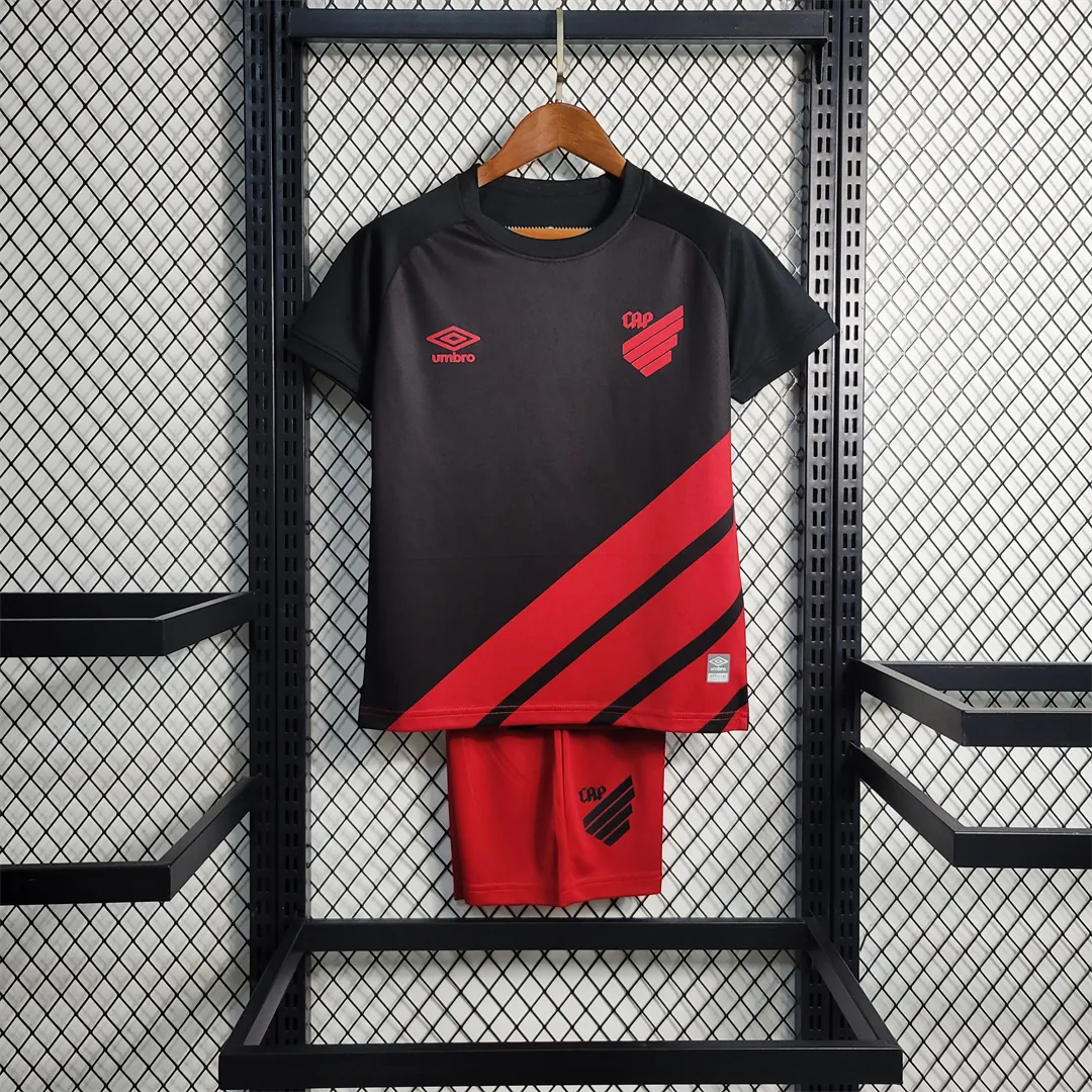 23-24 Athletico Paranaense away kids kit 11