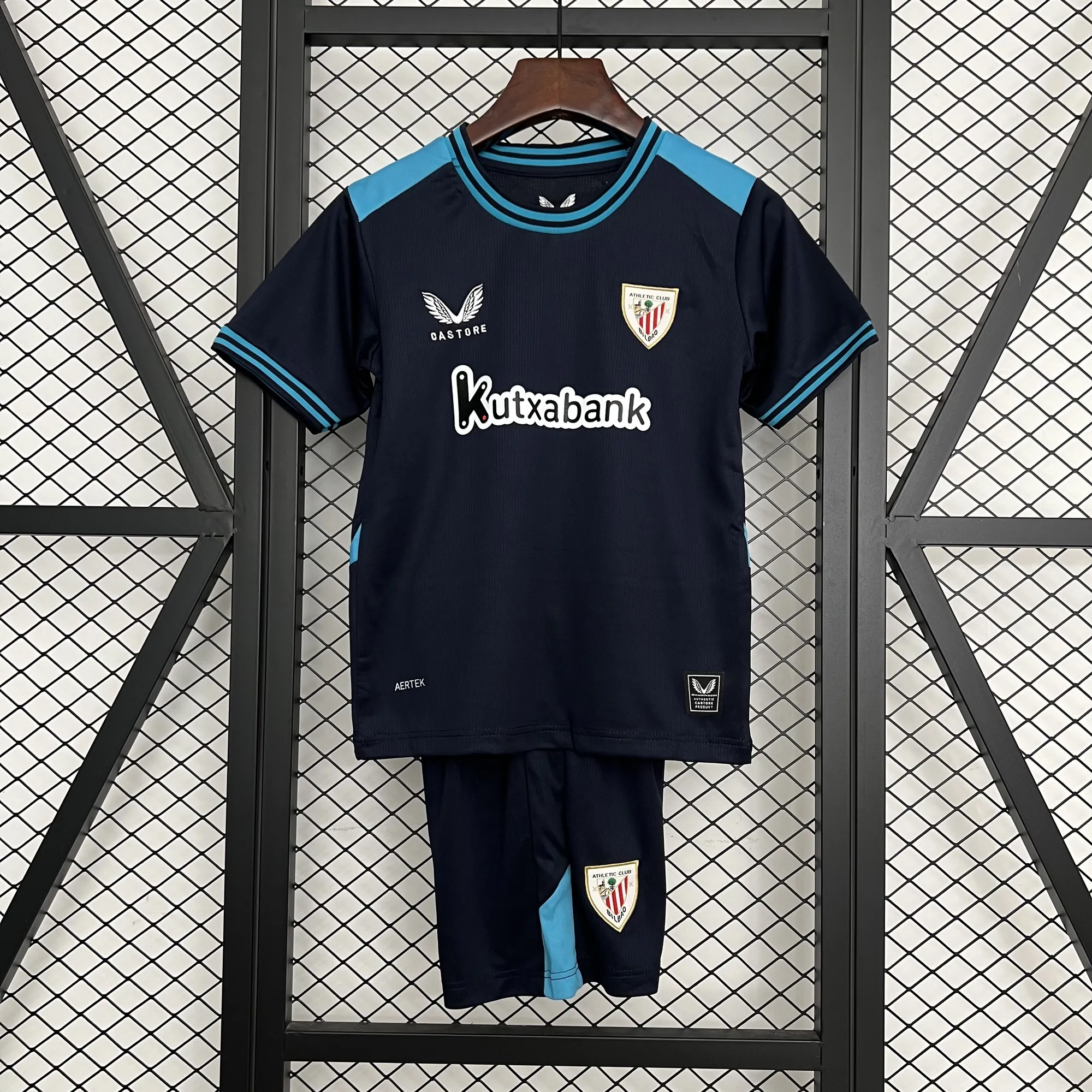 25-26 Athletic Bilbao Away Kids Kit Futbol Youth Apparels AAAAJersey Supply Yupoo 8