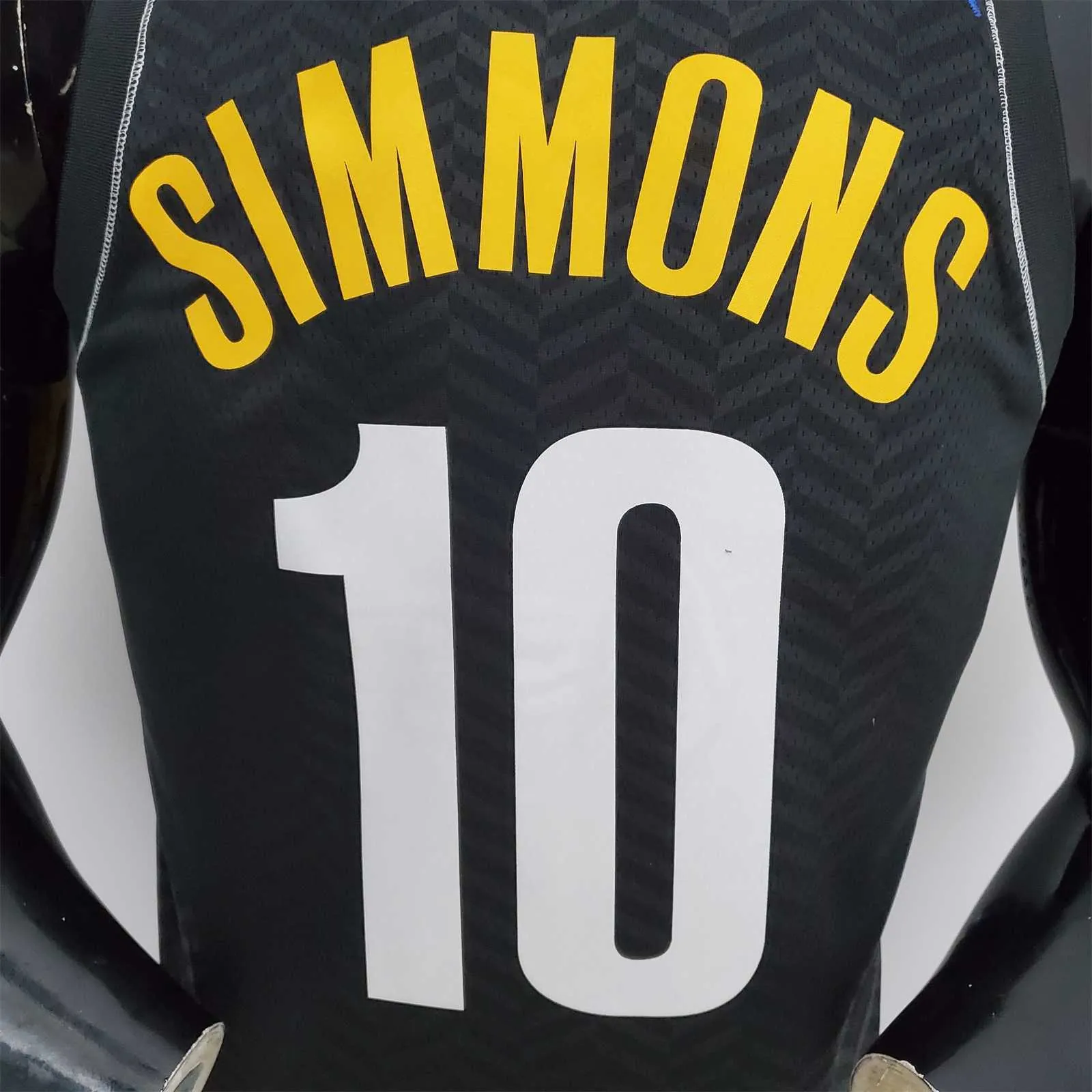 Brooklyn Nets Simmons #10 City Edition Black 6