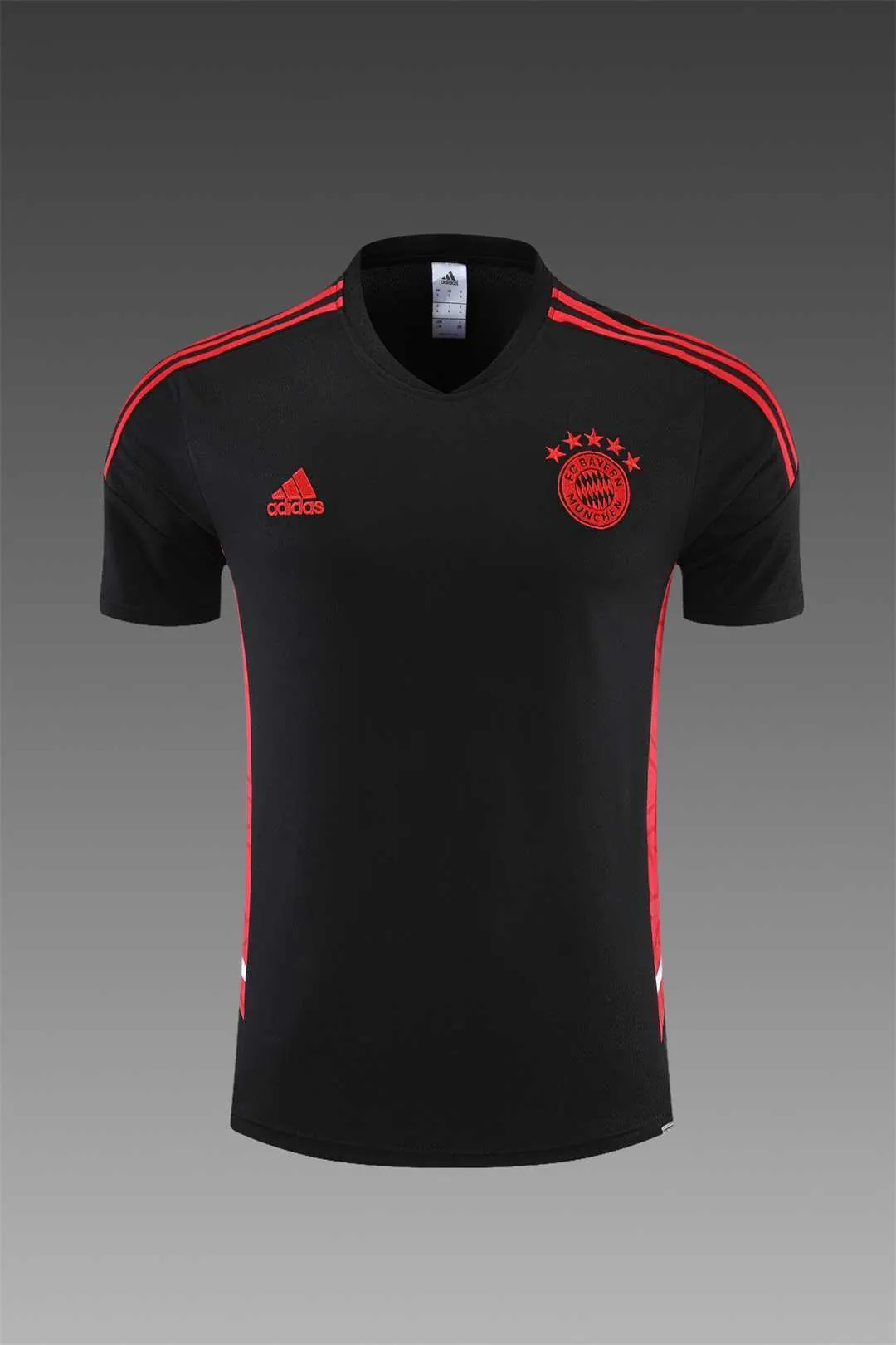 22-23 Bayern Munich Training Short Sleeve Kit Black 19