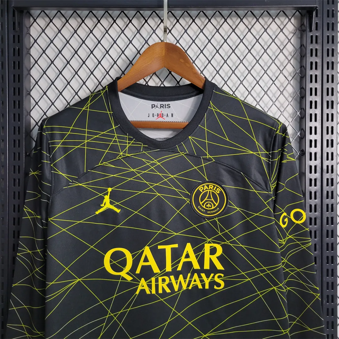 23-24 PSG fourth away long-sleeved 3