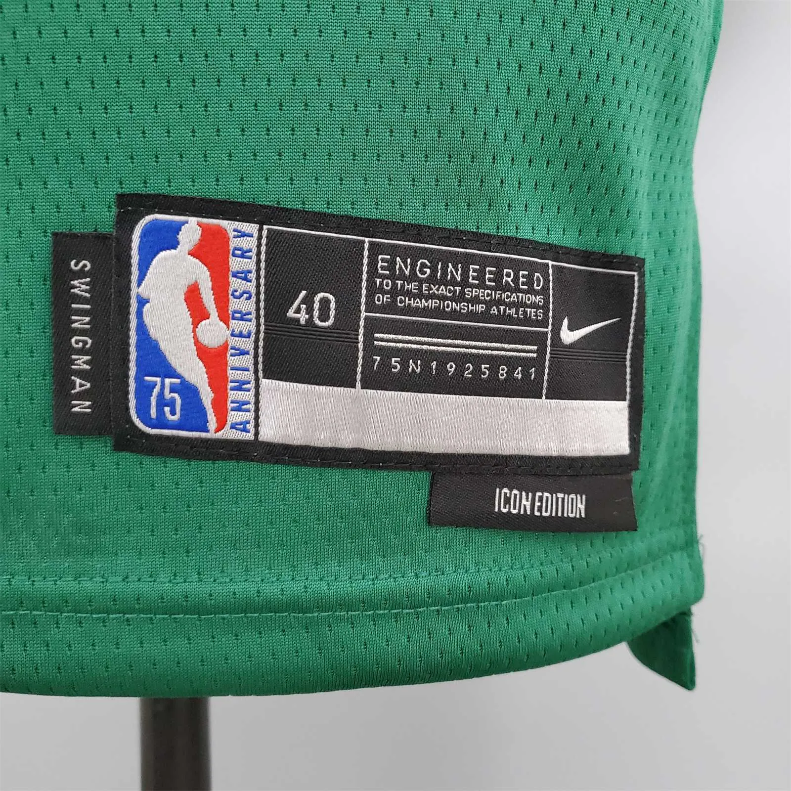 75th Anniversary Irving #11 Celtics Green 7