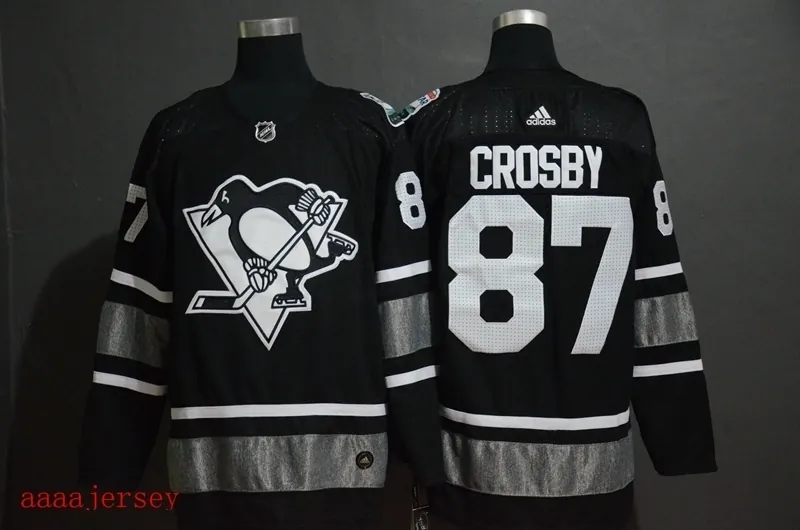 2019 Pittsburgh Penguins all star ice hockey jersey M-3XL 匹兹堡企鹅队全明星冰球服 3