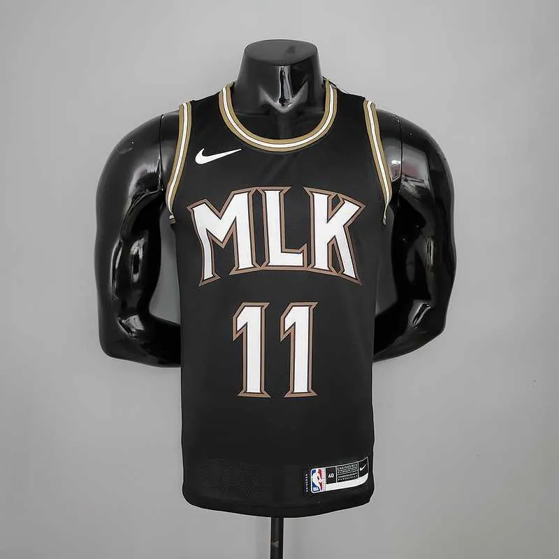 New Season Hawks YOUNG#11 City Edition Black 8