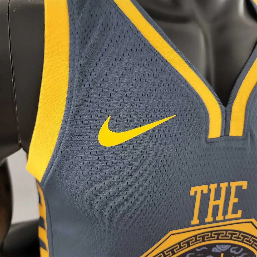 2018 PAYTON II#0 Golden State Warriors Grey NBA Jersey 8