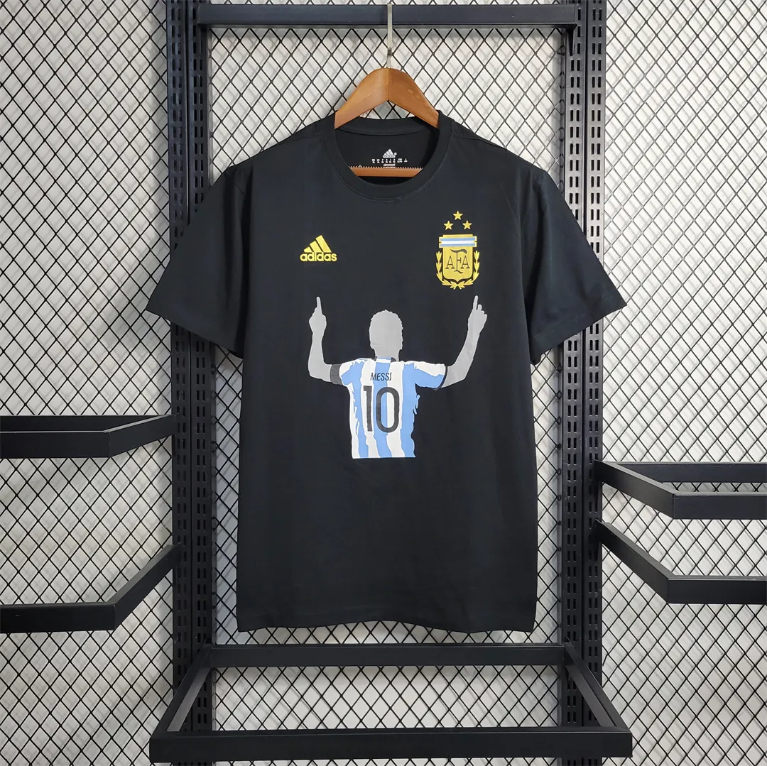 2023 Argentina black casual shirt 7