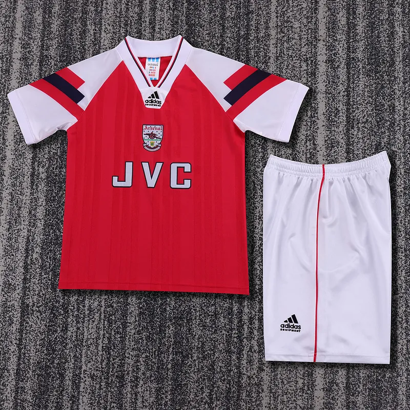 1992 Arsenal Home Retro Kid Kits Youth Apparels AAAAJersey Supplier Yupoo 12