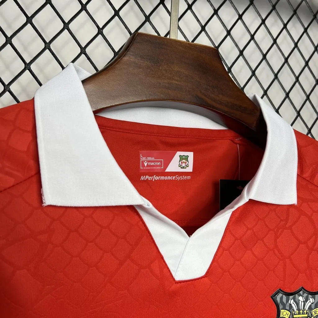 24-25 Wrexham Home Shirt Soccer Uniforms Soccer AAAAJersey Yupoo 3