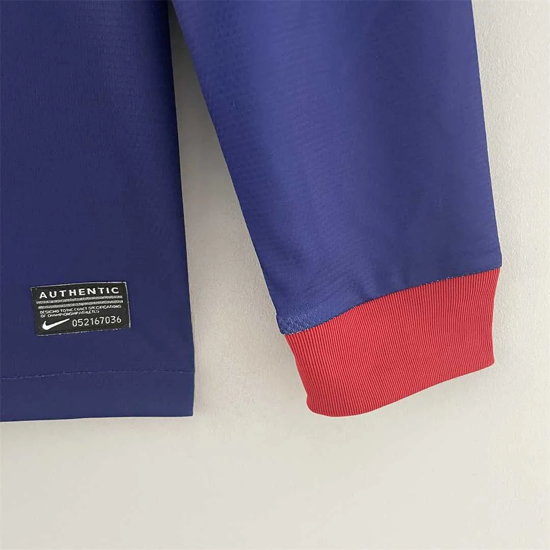 12-13 Barcelona home long sleeve 4