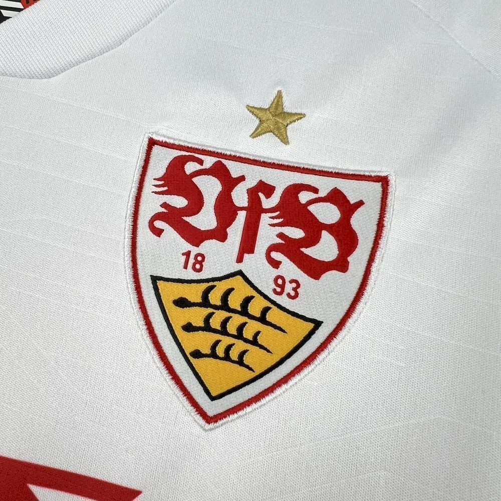 25-26 Stuttgarts Home Kit Football T-Shirt AAAAJersey Supply Yupoo 4