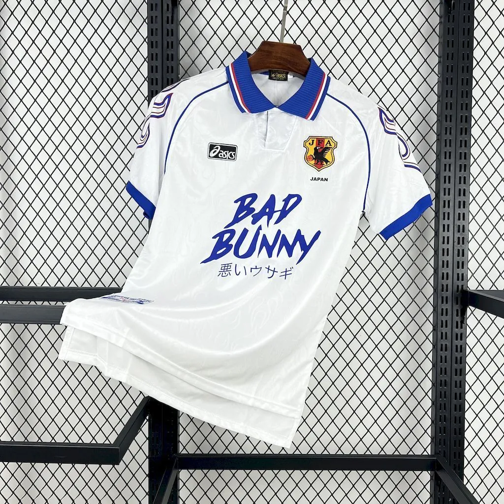 98-99 Japan Away X BAD BUNNY Retro Kit Vintage Shirt AAAAJersey Supply Yupoo 1