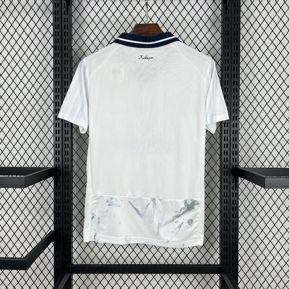 25-26 Monterrey x KidSuper White Special Edition Kit Soccer T-Shirt AAAAJersey Supply Yupoo 4