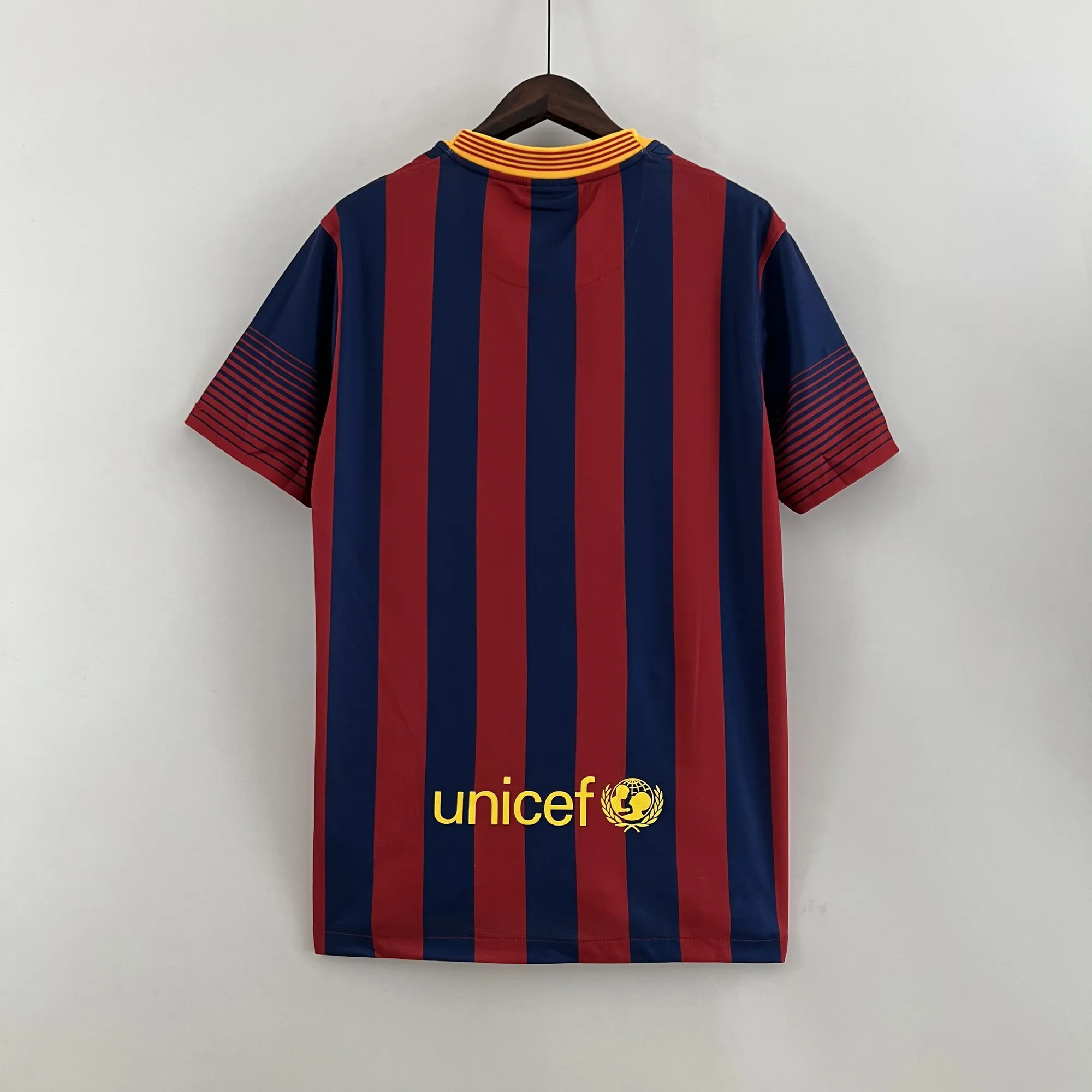 13-14 Barcelona Retro Home S-XXL best soccer jersey 5