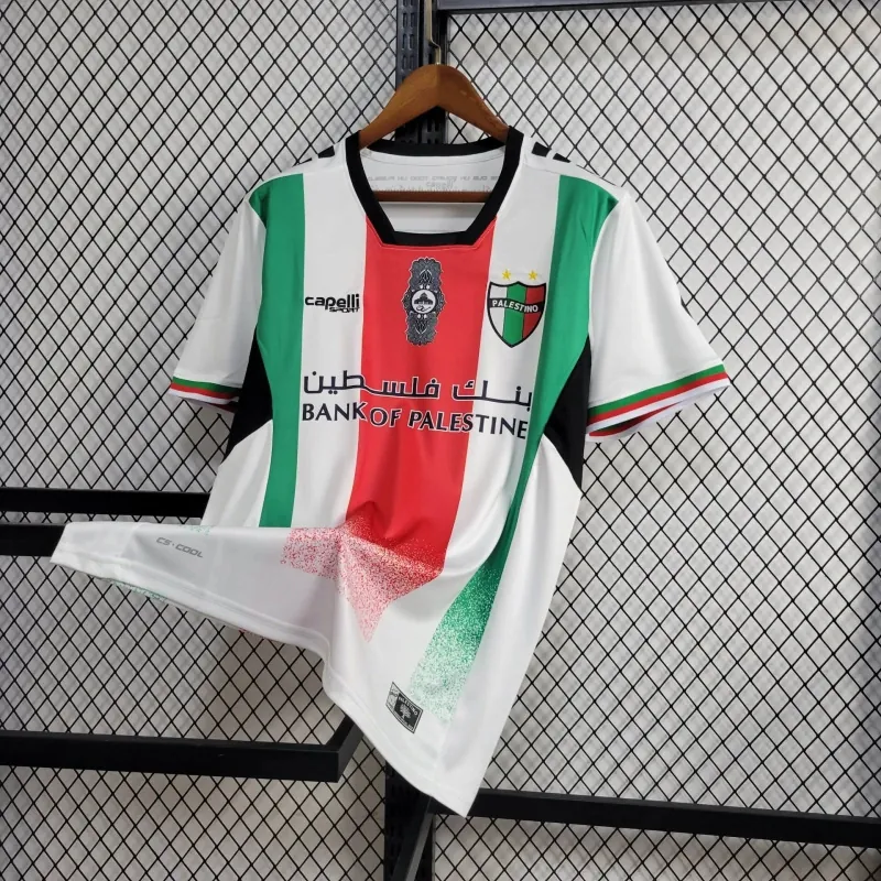 24-25 Palestino Home Shirt Soccer Uniforms Football AAAAJersey Yupoo 3