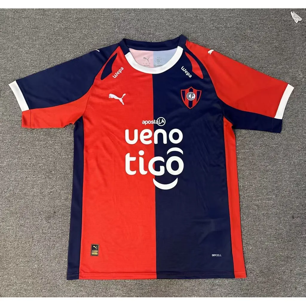 26-27 Cerro Porteno Home Mens Kit Football T-Shirt AAAAJersey Wholesale Yupoo 4 4