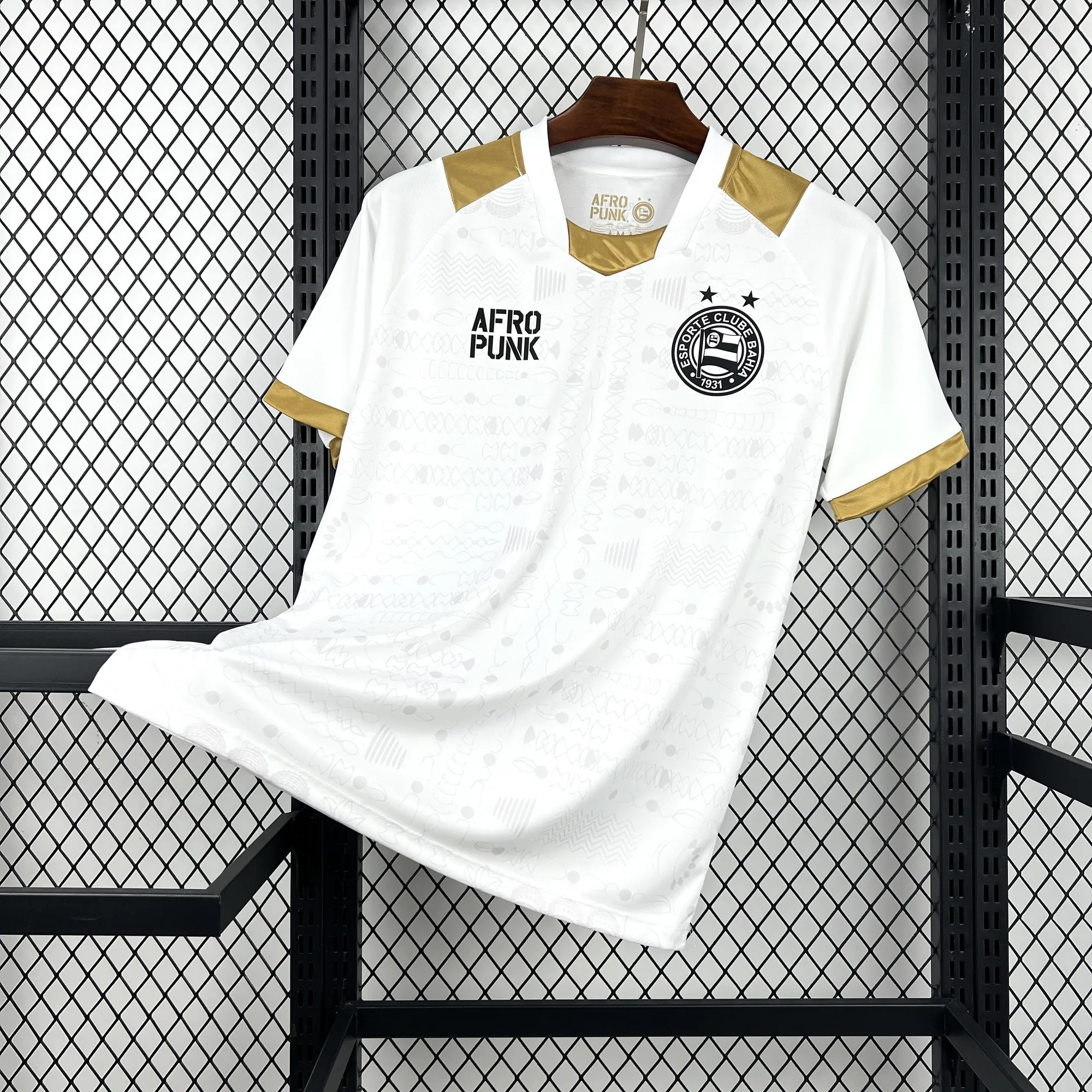 25-26 Bahia White November AFROPUNK Soccer T-Shirt AAAAJersey Yupoo 7