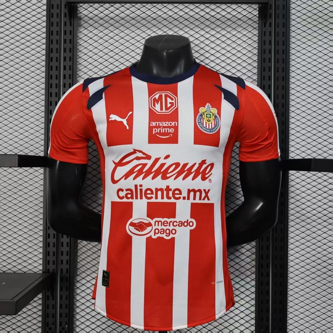 25-26 Chivas Home Red Kit Player Version Football Sino Shirt AAAAJersey Supplier Yupoo 6