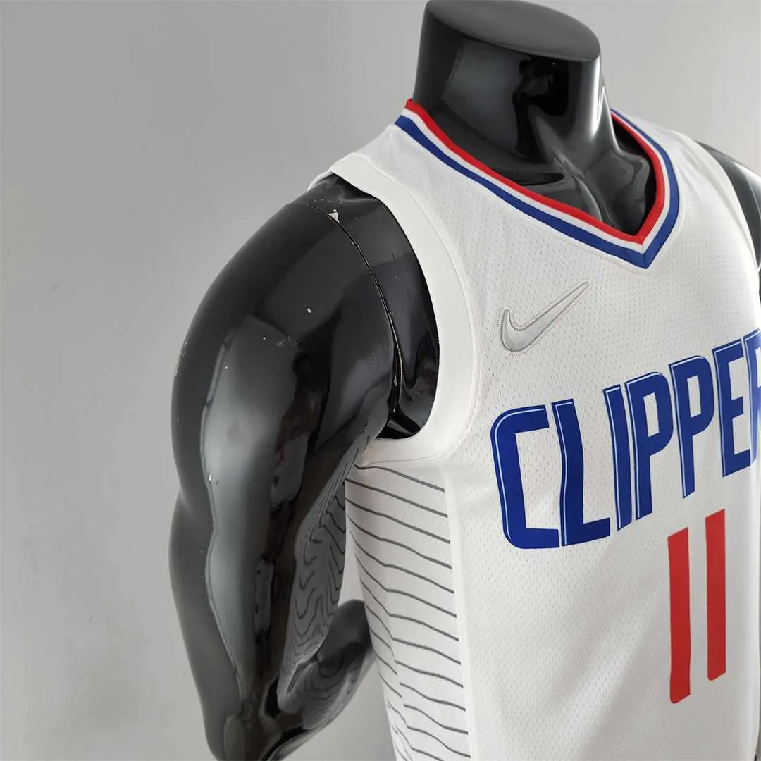 75th Anniversary WALL#11 Los Angeles Clippers NBA Jersey White 2