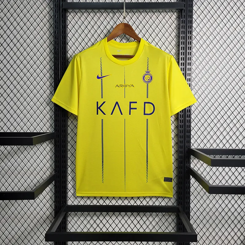 23-24 Al-Nassr Victory home Soccer Jersey 7