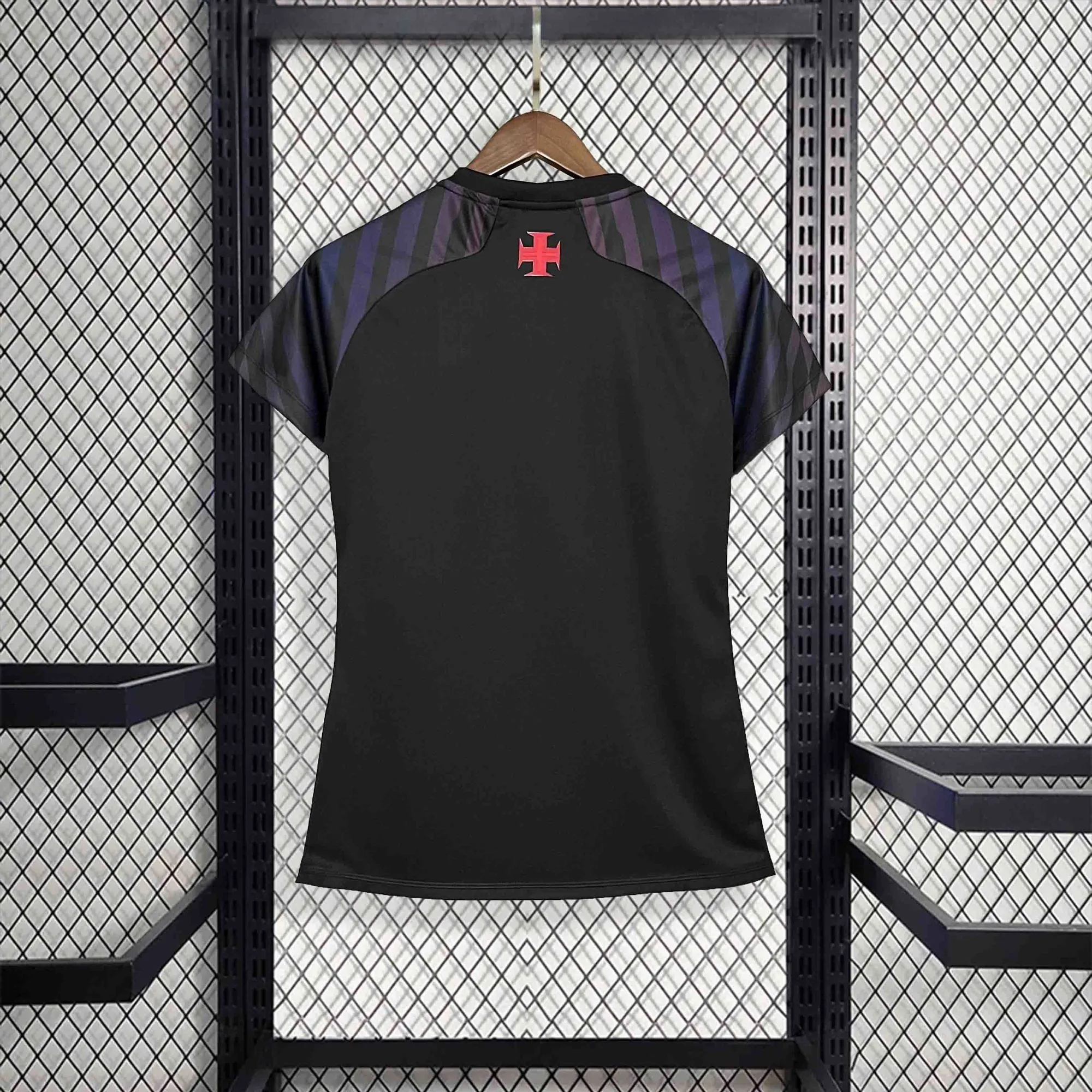 24-25 Vasco da Gama Warm-Up Black Woman Shirt Soccer Uniforms AAAAJersey Supplier Yupoo 1