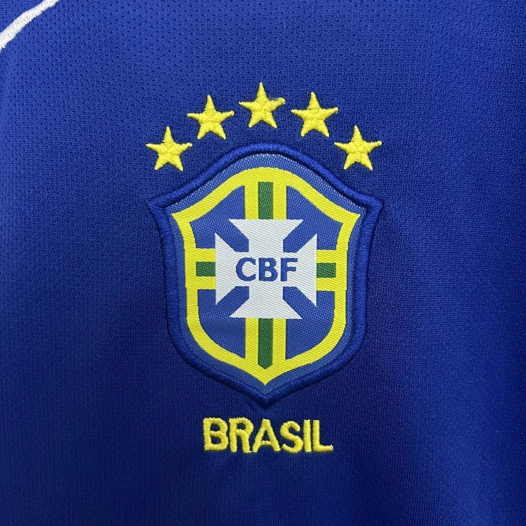 2004 Brazil Away Retro Kid Kits Youth Apparels Soccer AAAAJersey Yupoo 6