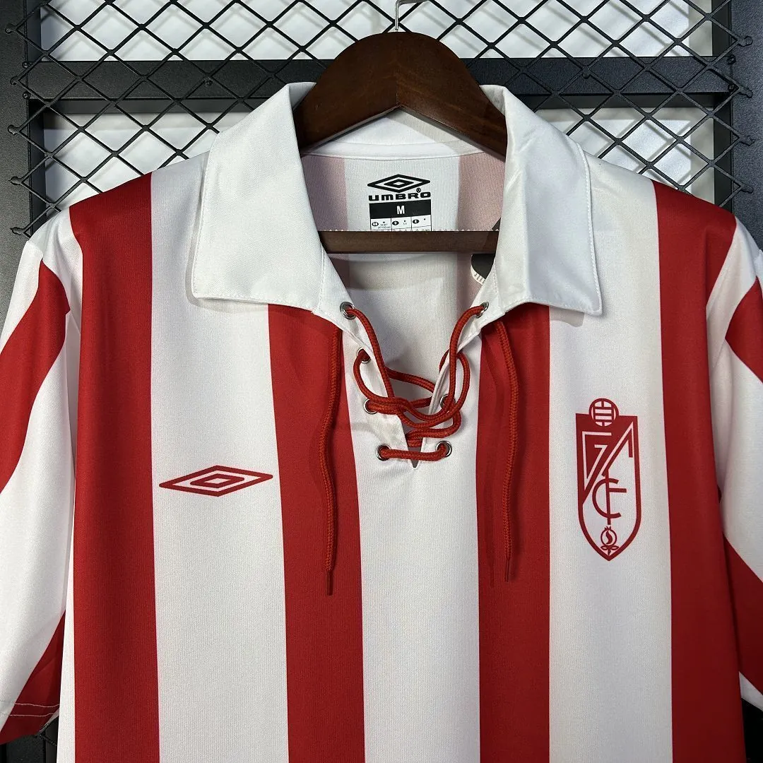 05-06 Granada Home Retro Kit Vintage Shirt Soccer AAAAJersey Yupoo 3
