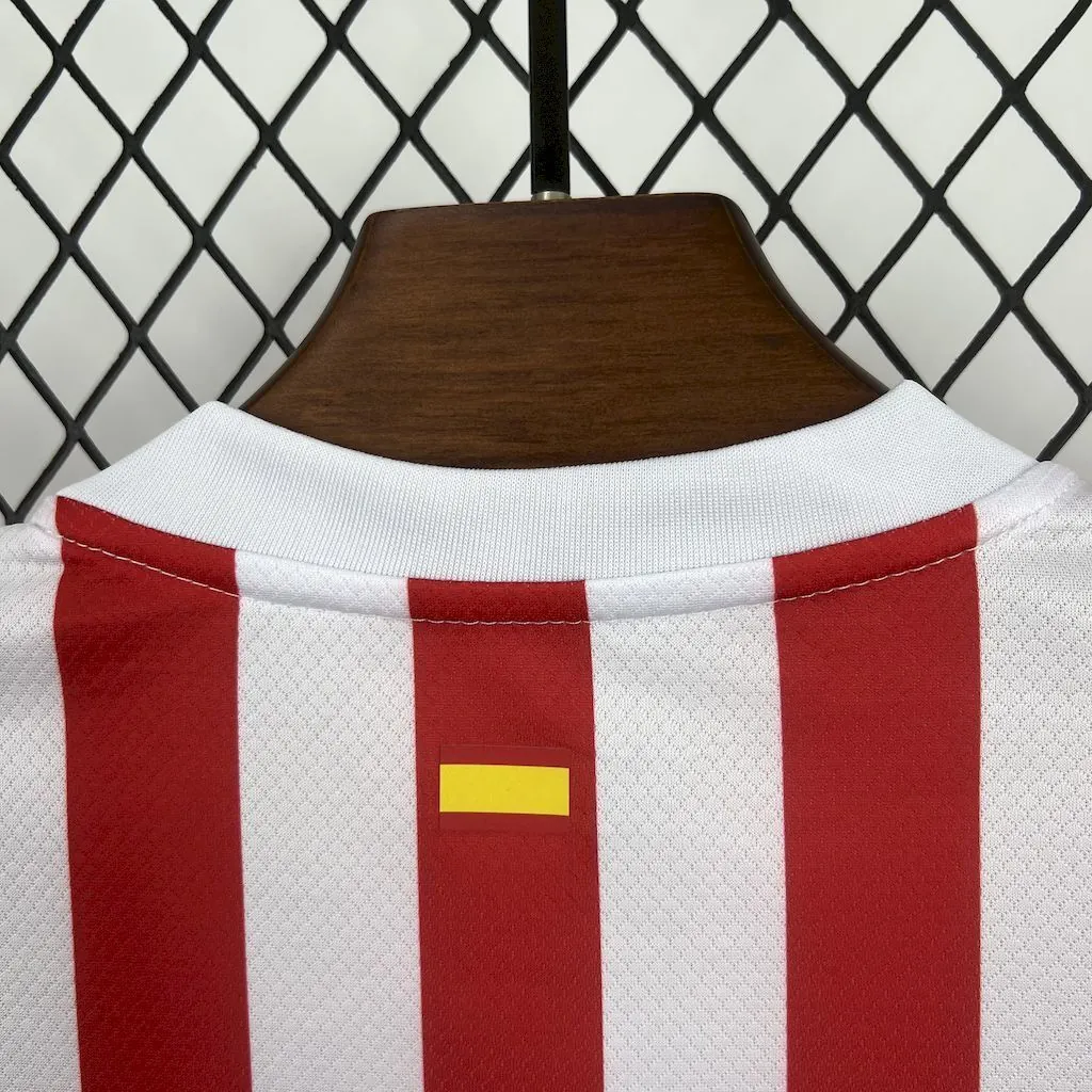 25-26 Atletico Madrid Home Kid Kits Youth Apparels AAAAJersey Supply Yupoo 4