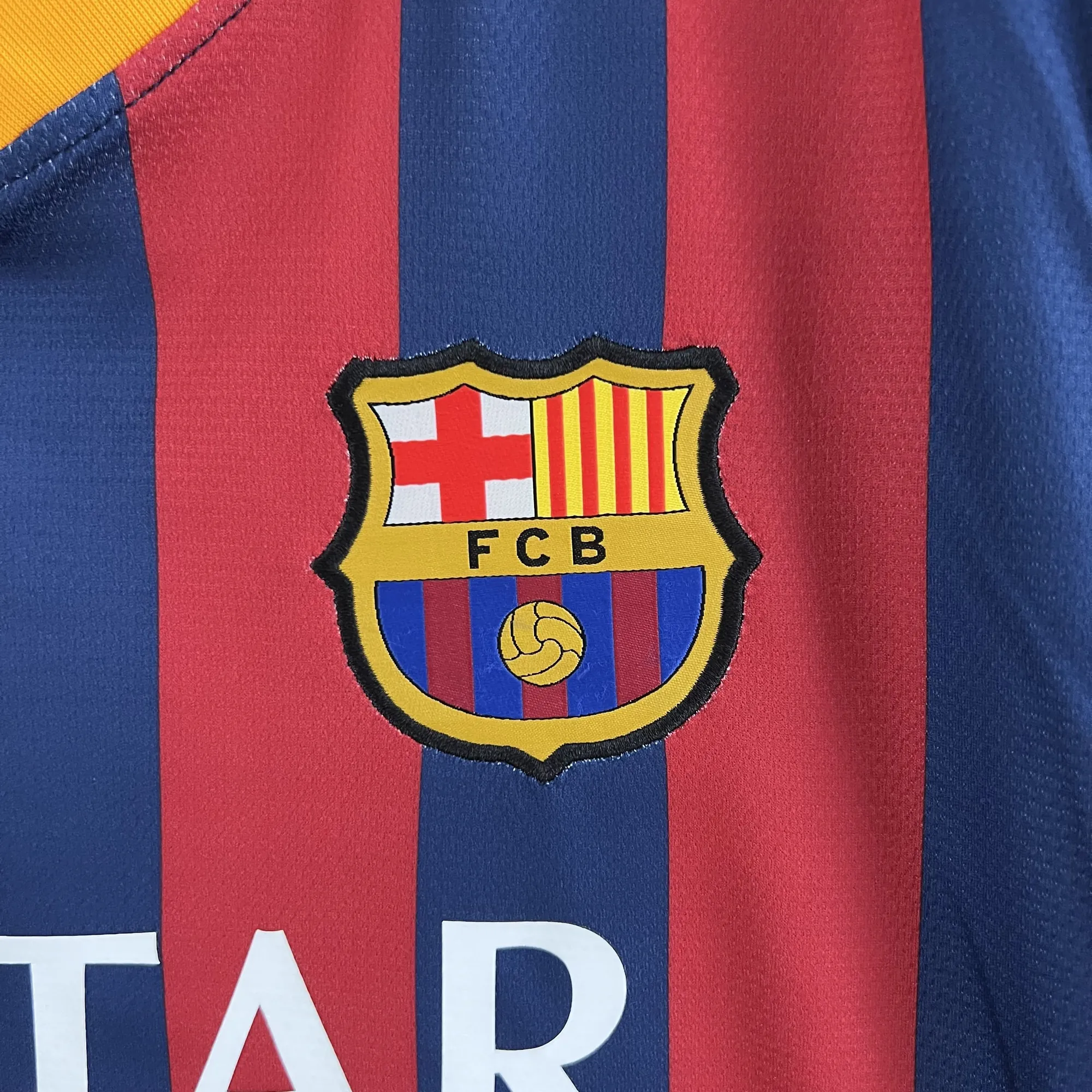 13-14 Barcelona Retro Home S-XXL best soccer jersey 7