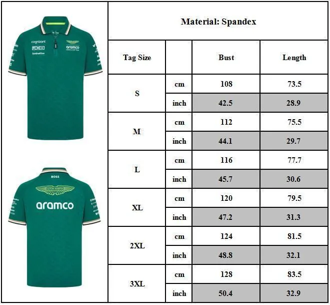 All Products Size Chart 25