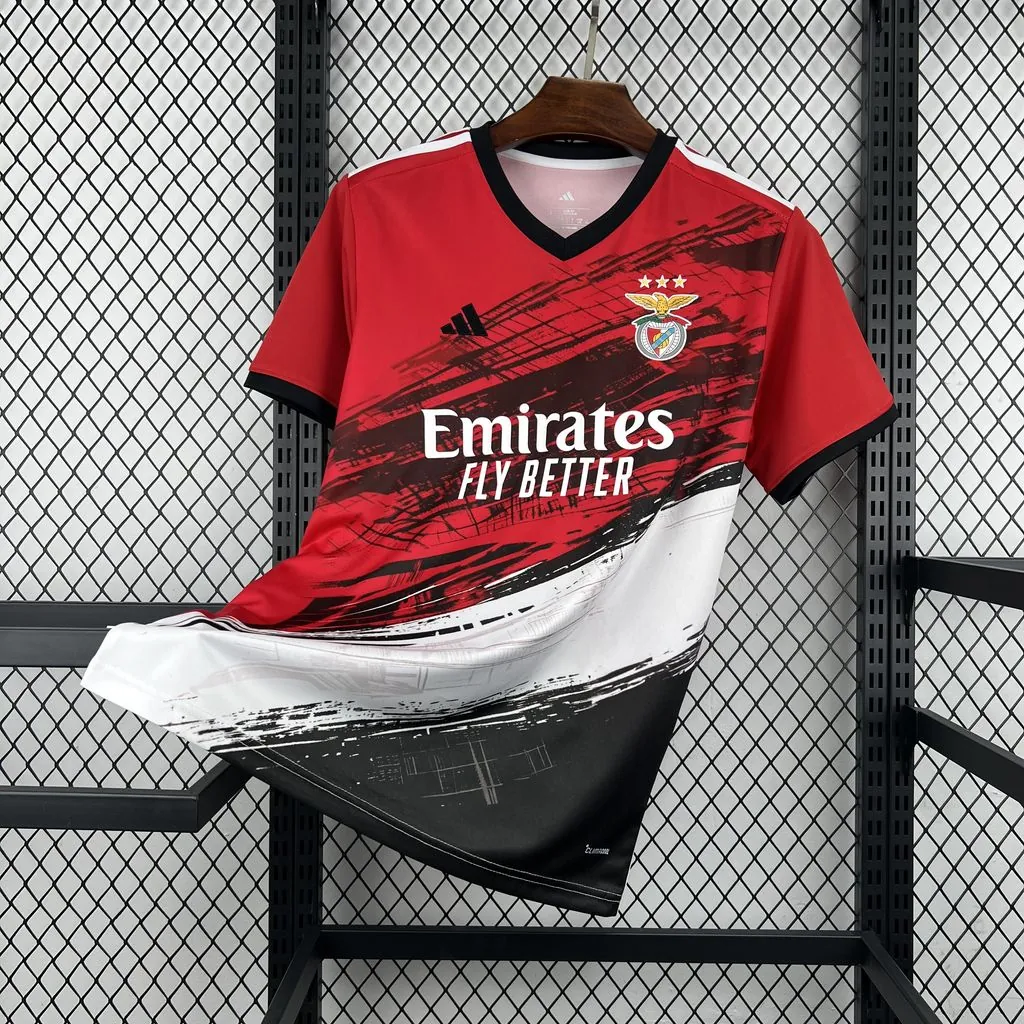 26-27 Benfica Mens Pre-Match Kit Football T-Shirt AAAAJersey Supply Yupoo 7 2