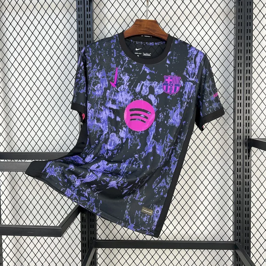 25-26 Barcelona Purple Special Edition Shirt Football Uniform AAAAJersey Yupoo 6