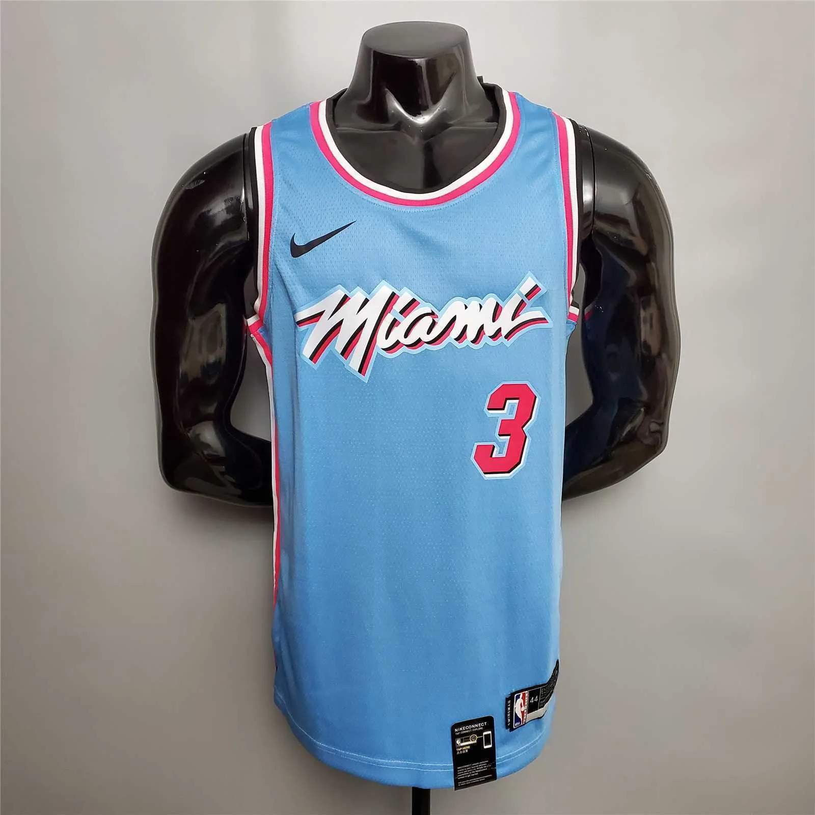 WADE #3 Miami Heat V-neck blue 8