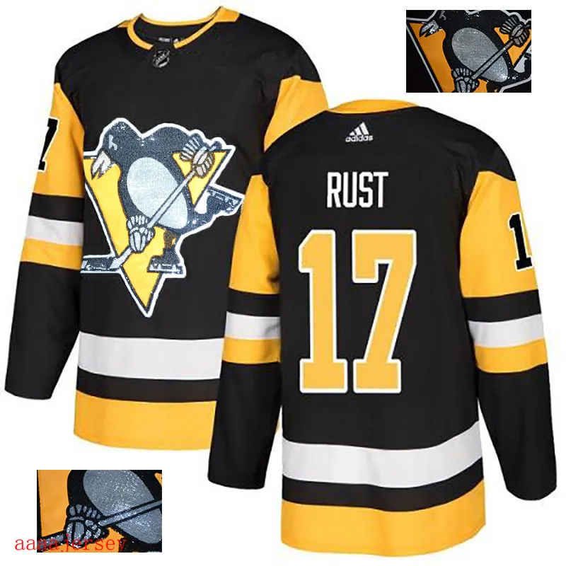 2018 Pittsburgh Penguins ice hockey jersey M-3XL 匹兹堡企鹅队时尚亮片款冰球服 9