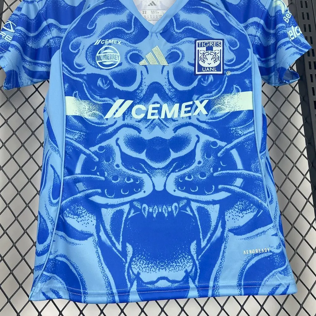 25-26 Tigres UANL Away Kid Kits Youth Apparels AAAAJersey Wholesale Yupoo 1