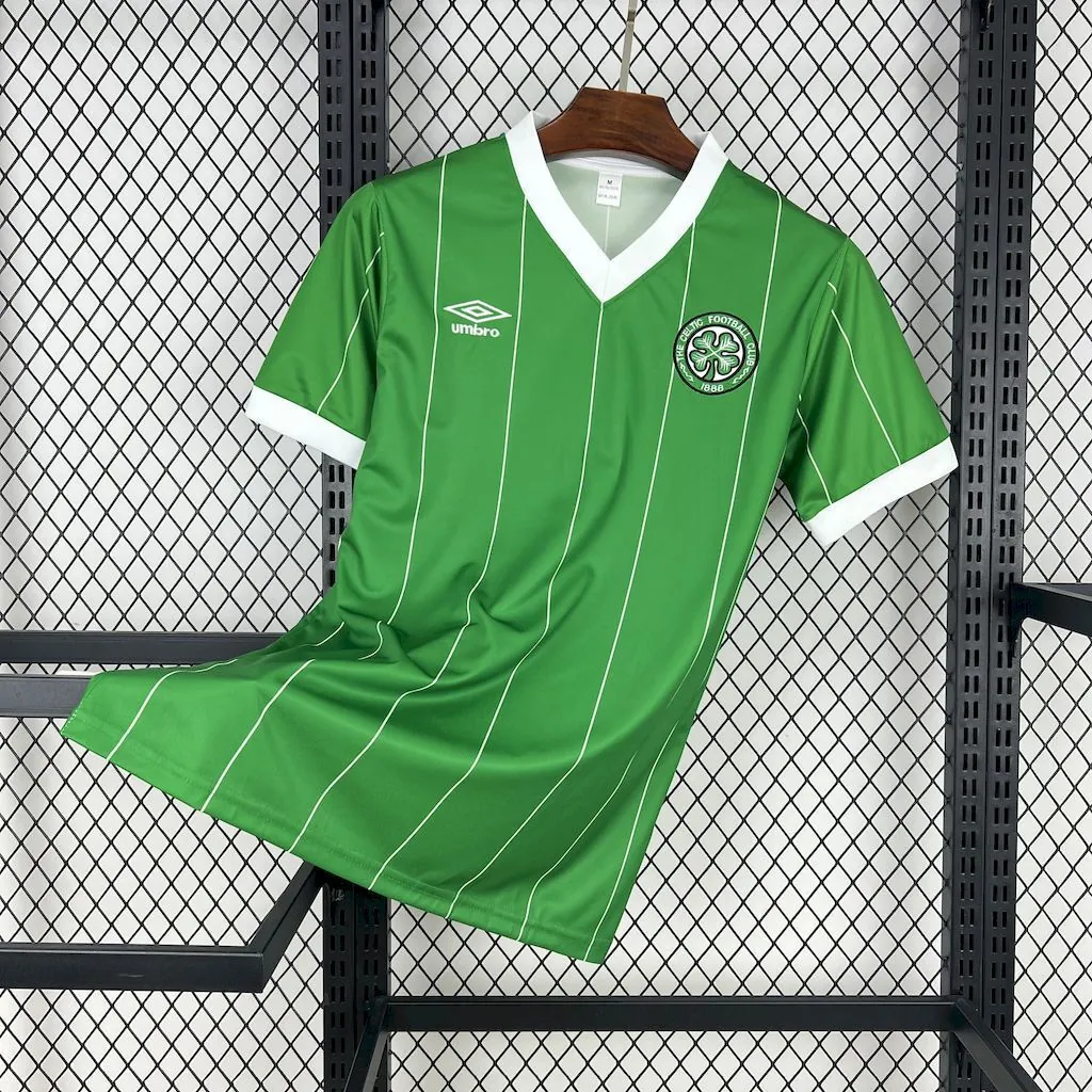 84-86 Celtic Third Retro Kit Vintage Shirt AAAAJersey Yupoo 5