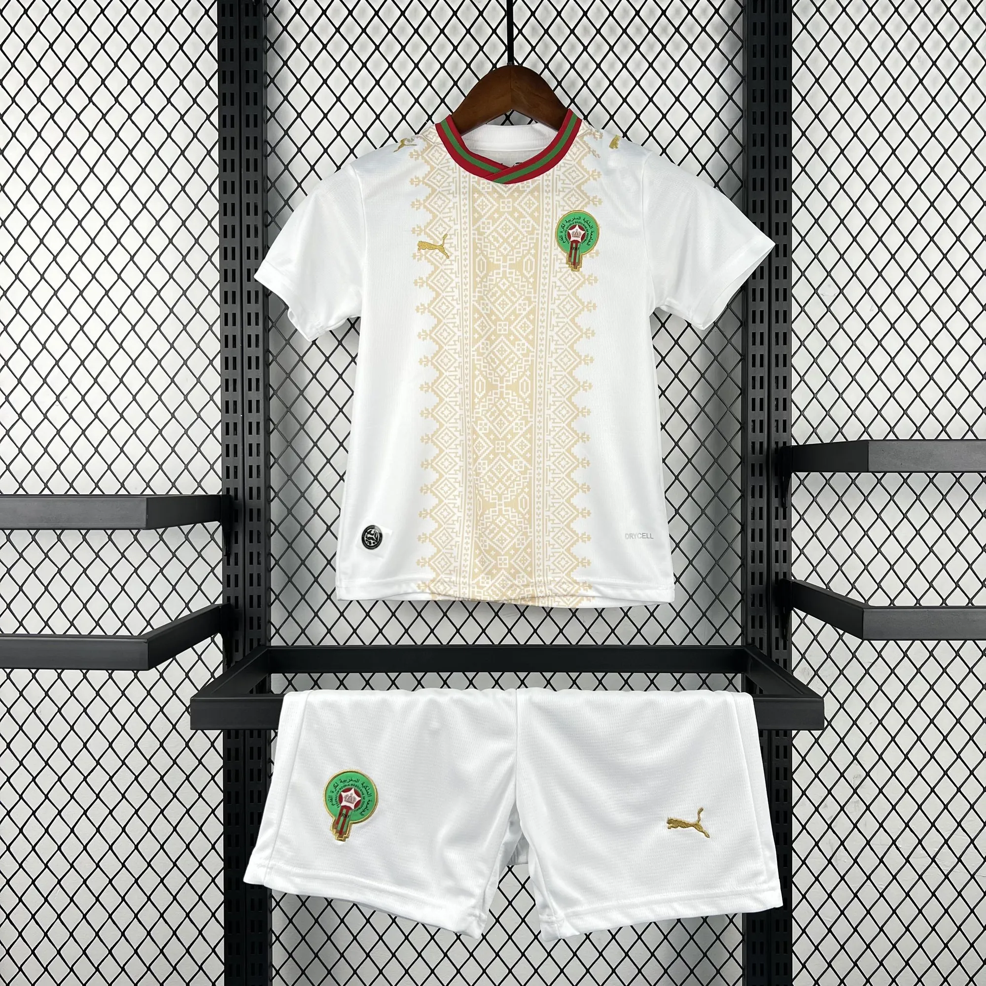 2026 World Cup Morocco Away Kids Kit Football Youth Apparels AAAAJersey Supply Yupoo 6 4