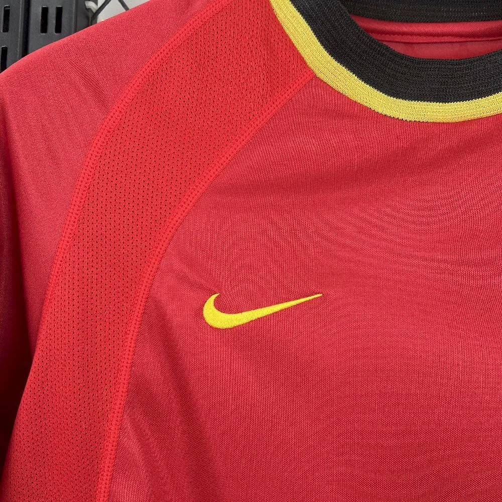 2000 Belgium Home Retro Kit Vintage Shirt Sino AAAAJersey Supply Yupoo 2
