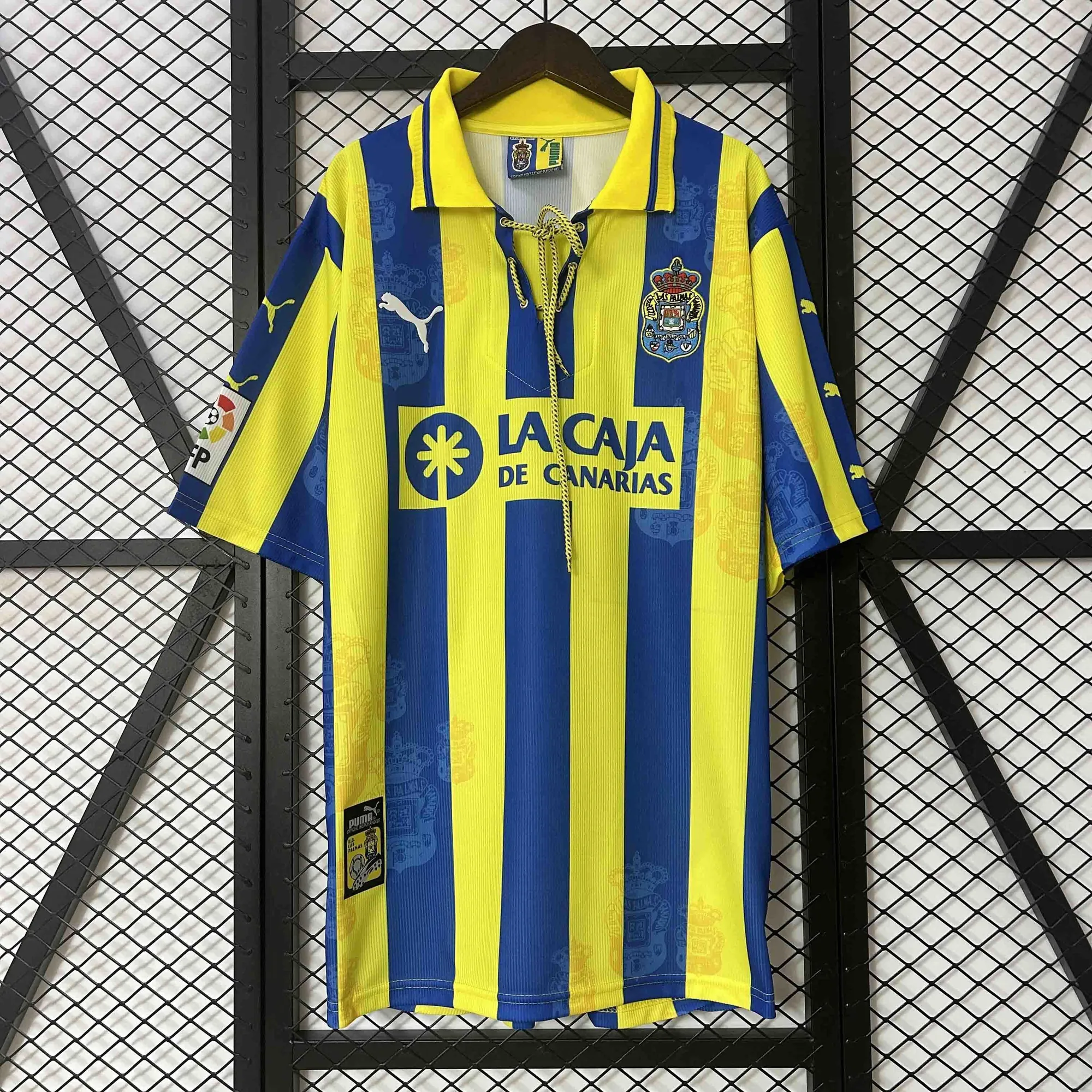 97-98 Las Palmas Away Retro Kit Vintage Shirt AAAAJersey Supplier Yupoo 6