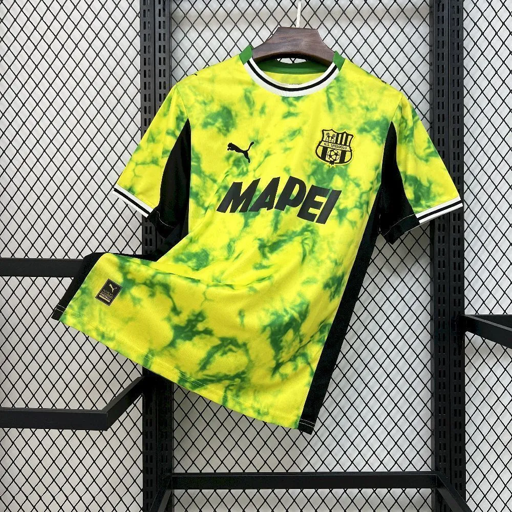 25-26 Sassuolo Third Away Kit Football T-Shirt AAAAJersey Dropship Yupoo 6