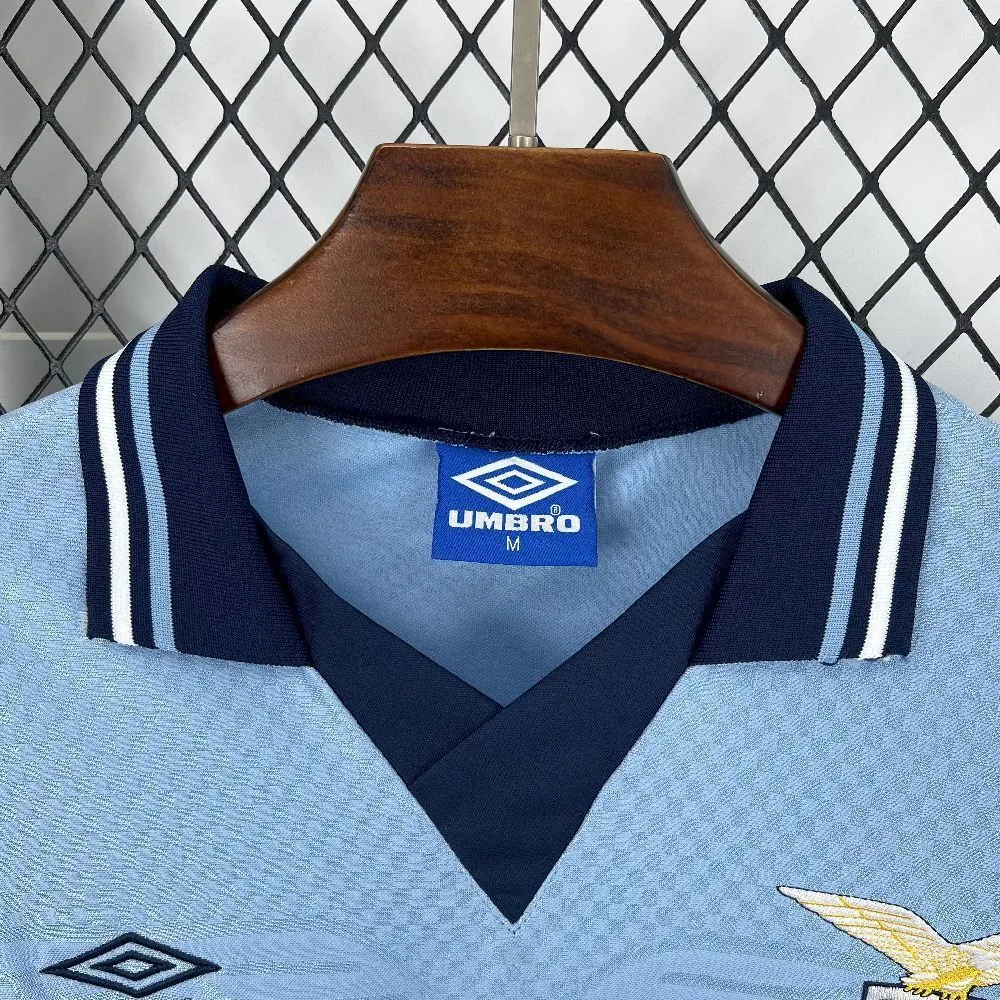 96-97 Lazio Home Retro Kit Vintage Shirt AAAAJersey Supply Yupoo 5