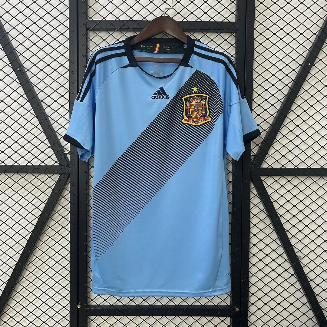 2012 Spain Away Retro Kit Vintage Shirt AAAAJersey Dropship Yupoo 6