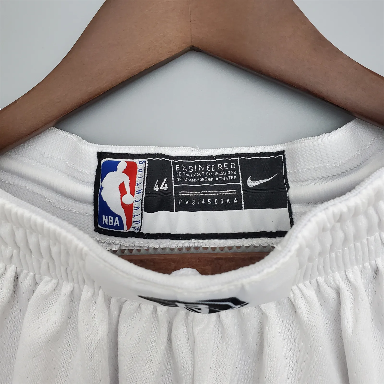 Nets White Shorts 3