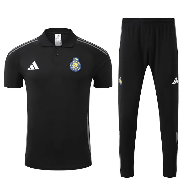 25-26 Al-Nassr Training POLO Kit Soccer AAAAJersey Yupoo 3
