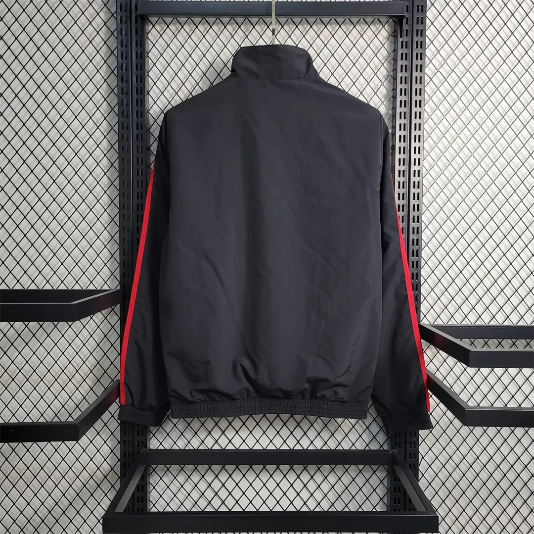 2024 Argentina Red and Black Reversible Windbreaker Double-Sides Jacket Supllier Yupoo 1