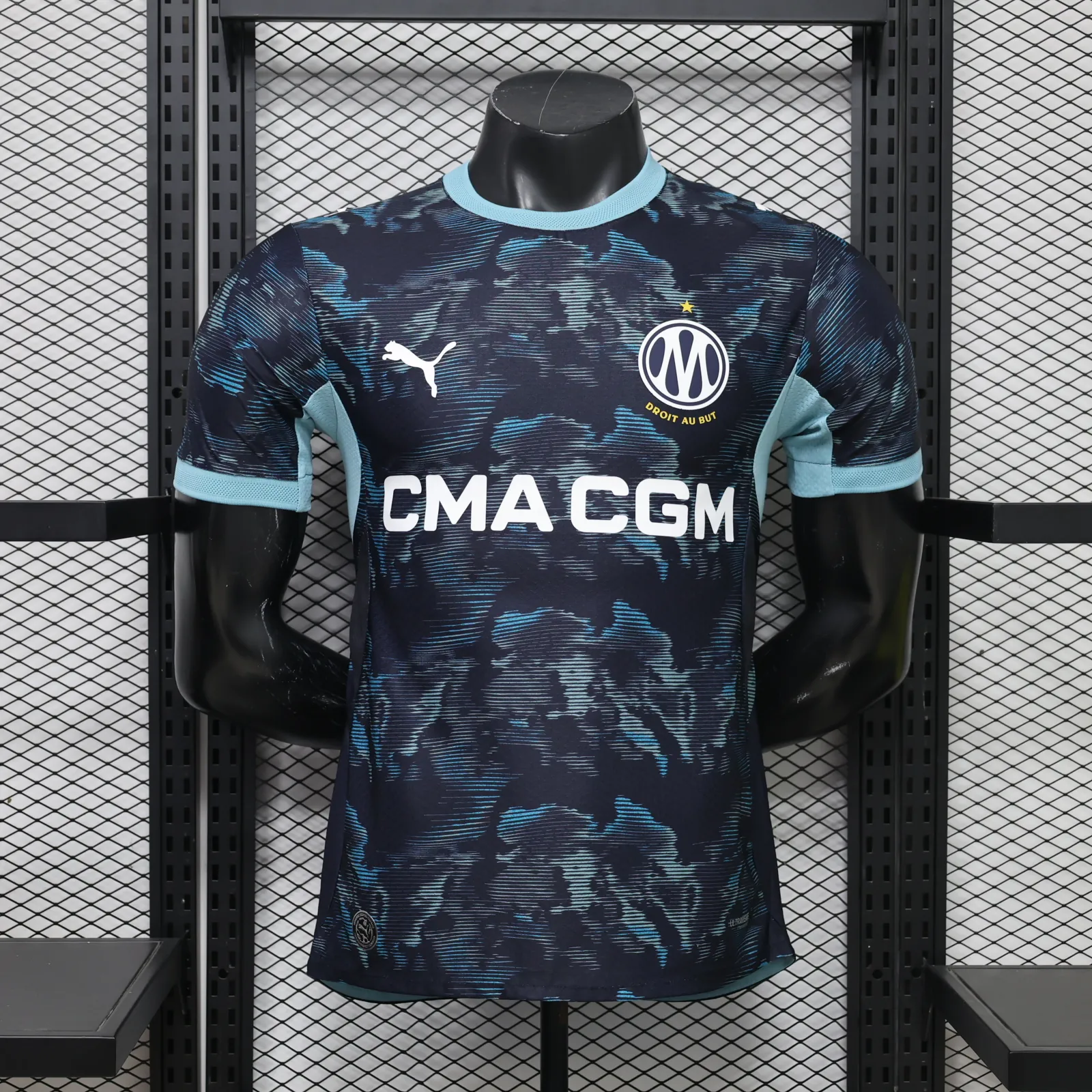 26-27 Marseille Away Mens Kit Player Version Soccer T-Shirt AAAAJersey Supply Yupoo 7 1