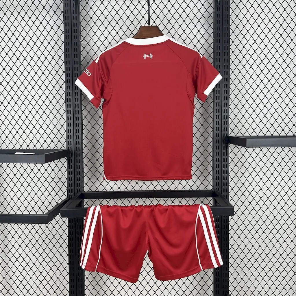 25-26 Liverpool Home Kid Kits Youth Apparels AAAAJersey Wholesale Yupoo 5