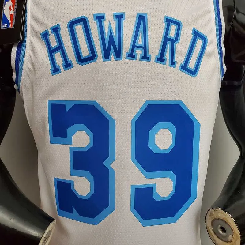New HOWARD#39 Lakers white 5
