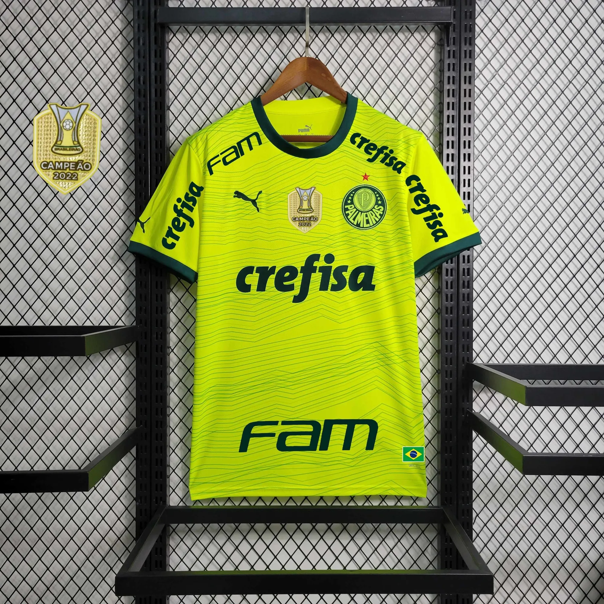 23-24 All Sponsor Palmeiras Second Away football t-shirt 4
