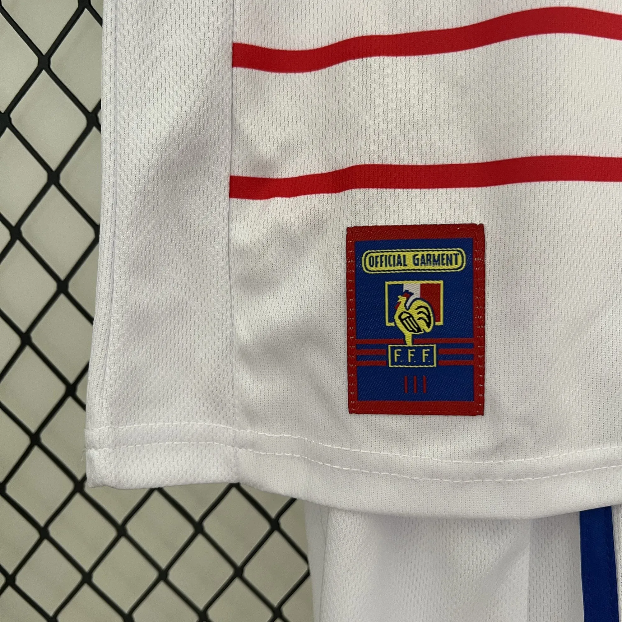 1998 France Away Retro Kid Kits Youth Apparels Sport AAAAJersey Yupoo 1